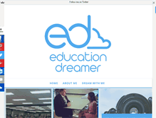 Tablet Screenshot of educationdreamer.com